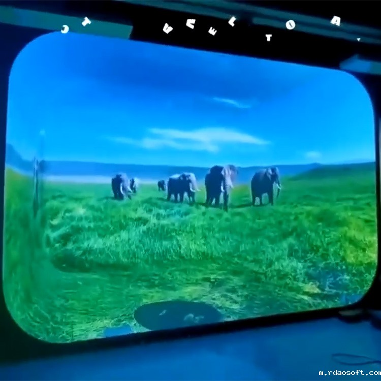 科技展览馆超清cob小间距led挂壁显示屏