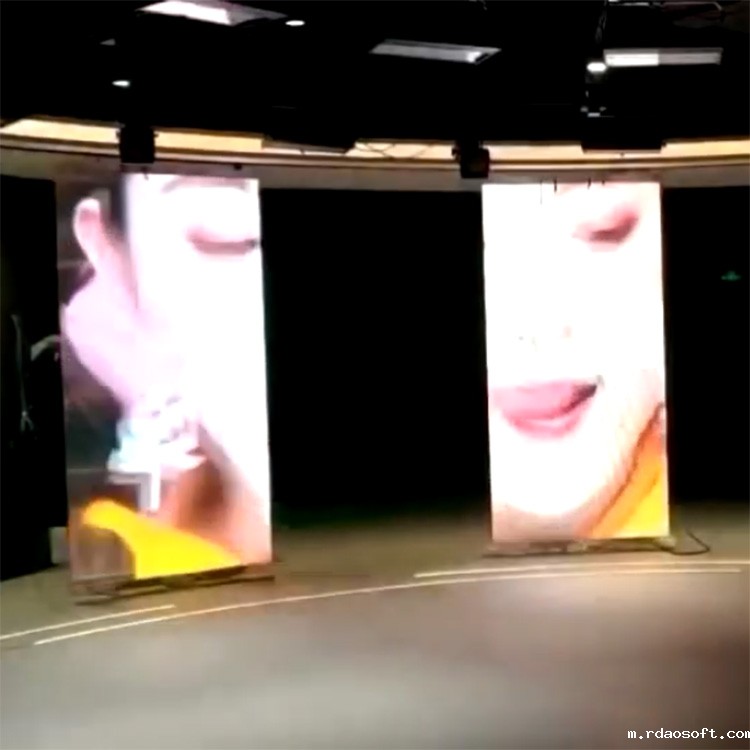 高清创意LED弧形异形电子广告显示屏