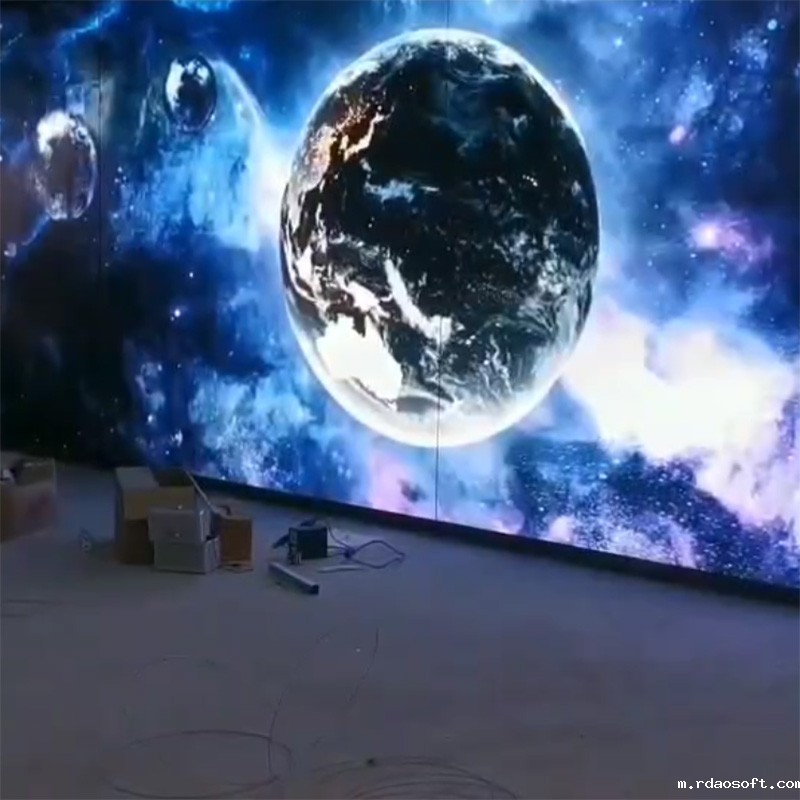 太空航天星球特效LED高清小间距显示屏