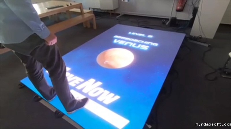 益智小游戏数字化体验互动LED地砖屏(图3)