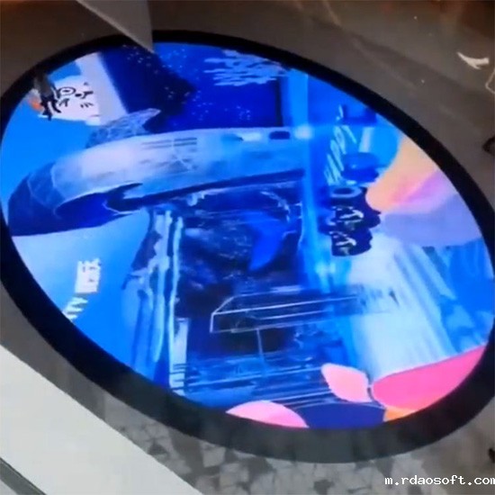 椭圆形儿童游乐场动漫LED雷竞技推广码(图2)