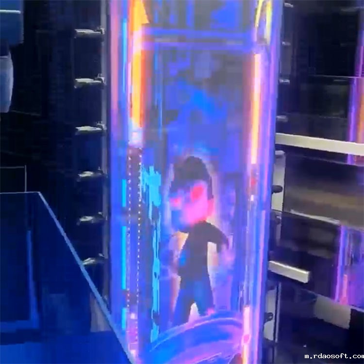 大型商场P2.976沉浸式LED互动地砖透明显示屏 (图2)