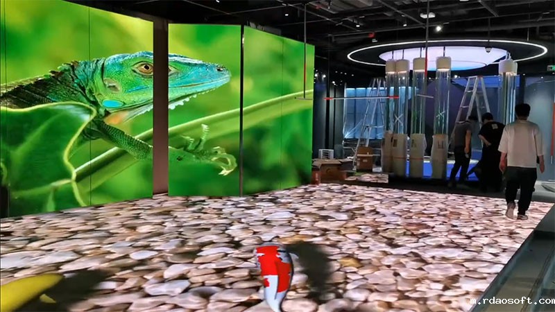 酒吧包厢LED地砖屏价格(图1)